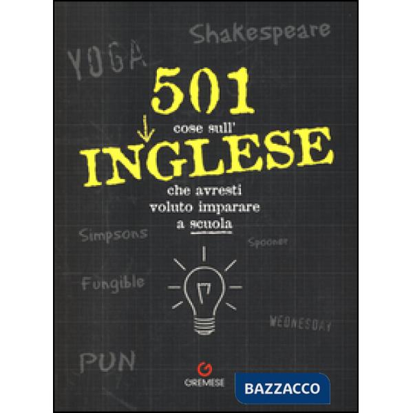 501 cose sull'inglese che avresti voluto imparare a scuola