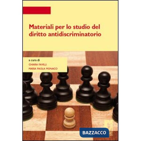 Materiali per lo studio del diritto antidiscriminatorio