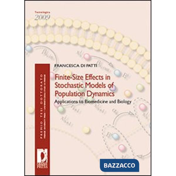 Finite-size effects in stochastic models of population dynamics. Applications to