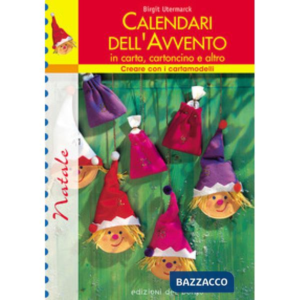 Calendari dell'Avvento in carta, cartoncino e altro