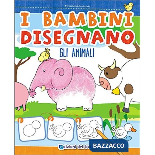 Bambini disegnano gli animali. Imparo a disegnare (I)