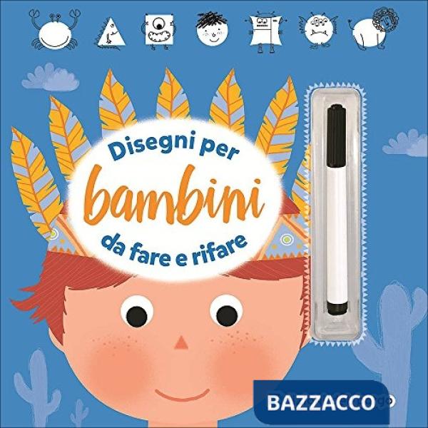 Disegni per bambini da fare e rifare. Ediz. illustrata. Con gadget