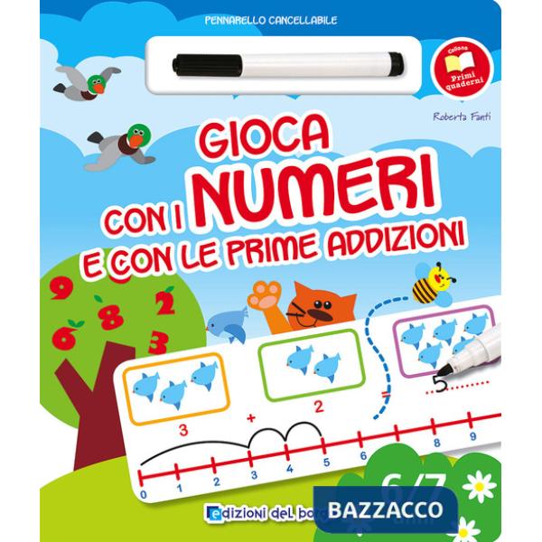 Gioca con i numeri e con le prime addizioni. Con gadget
