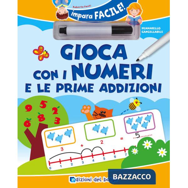 Gioca con i numeri e con le prime addizioni. Con gadget