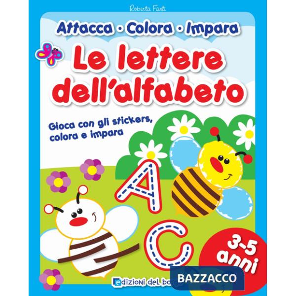 Lettere dell'alfabeto. Con adesivi. Ediz. a colori (Le)