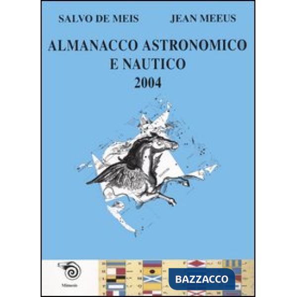 Almanacco astronomico e nautico 2004