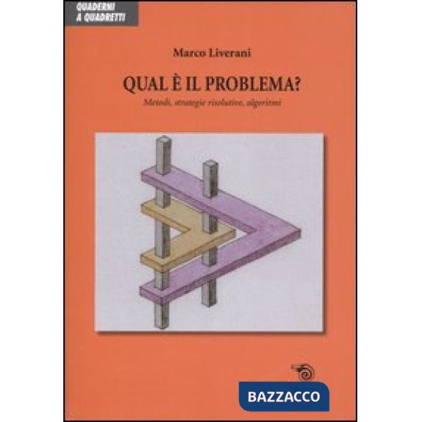 Qual è il problema? Metodi, strategie risolutive, algoritmi