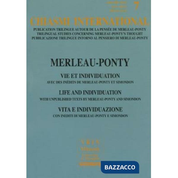 Chiasmi International. Ediz. italiana, francese e inglese. Vol. 7: Merleau-Ponty