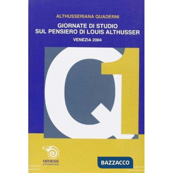 Giornate di studio sul pensiero di Louis Althusser