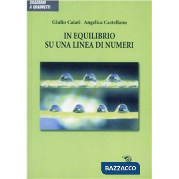 In equilibrio su una linea di numeri