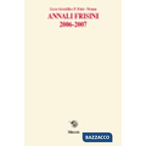 Annali frisini 2006-2007