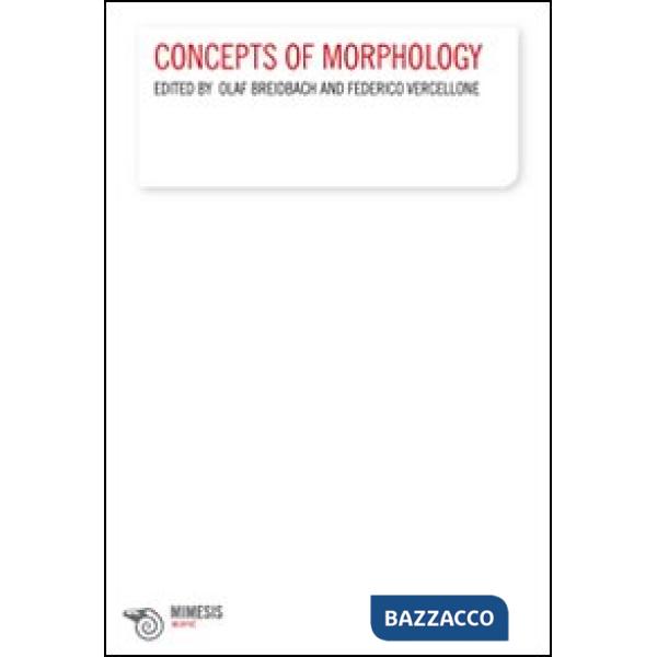 Concepts of morphology