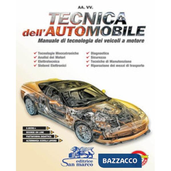 TECNICA DELL'AUTOMOBILE MAN. DI TECN. DEI MEZZI DI