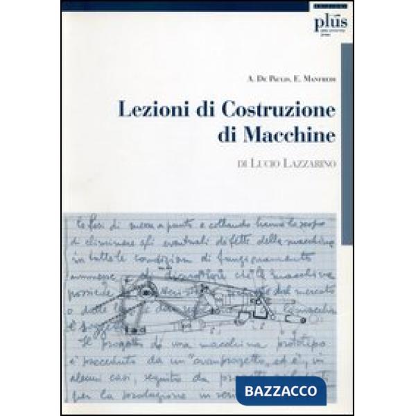 Lezioni di costruzione di macchine