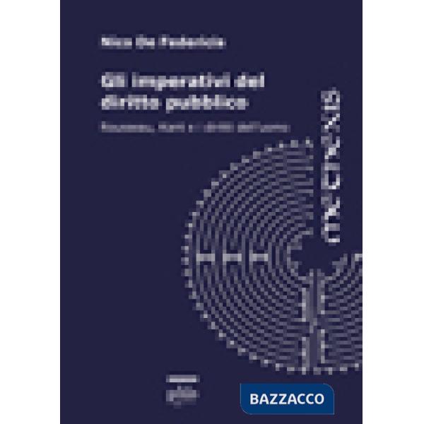 Imperativi del diritto pubblico. Rousseau, Kant e i diritti dell'uomo (Gli)