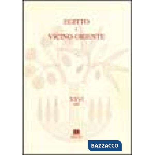 Egitto e Vicino Oriente. Vol. 26