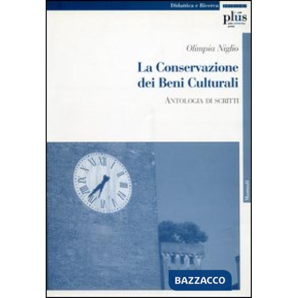 Conservazione dei beni culturali (La)