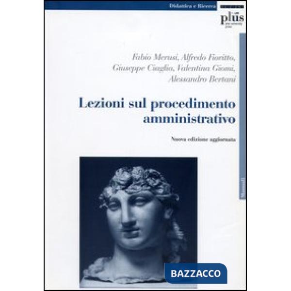 Lezioni sul procedimento amministrativo