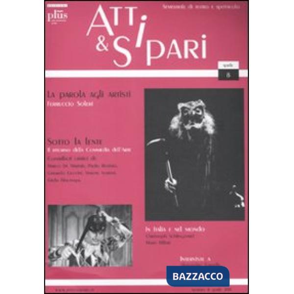 Atti & sipari (2011). Vol. 8