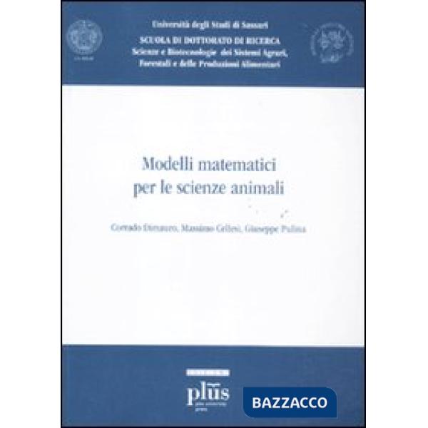 Modelli matematici per le scienze animali