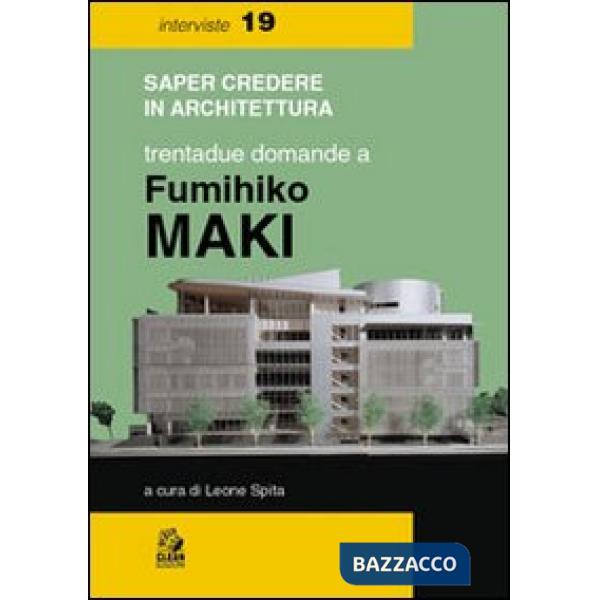 Trentadue domande a Fumihiko Maki