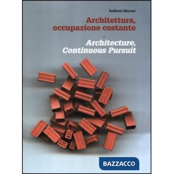Architettura, occupazione costante-Architecture, continuous pursuit. Ediz. bilingue