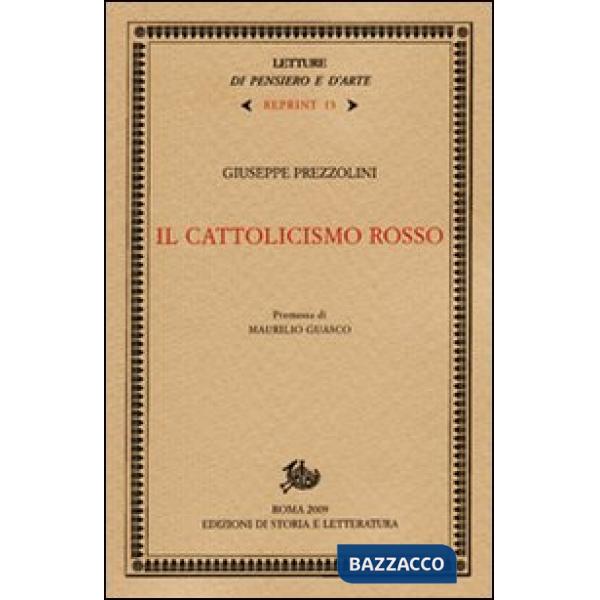 Cattolicismo rosso (Il)