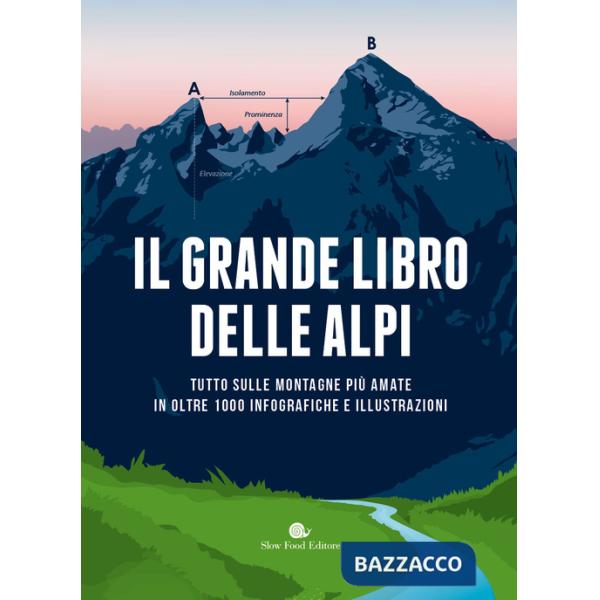 Grande libro delle Alpi. Tutto sulle montagne più amate in oltre 100 infografiche e illustrazioni. Ediz. a colori (Il)