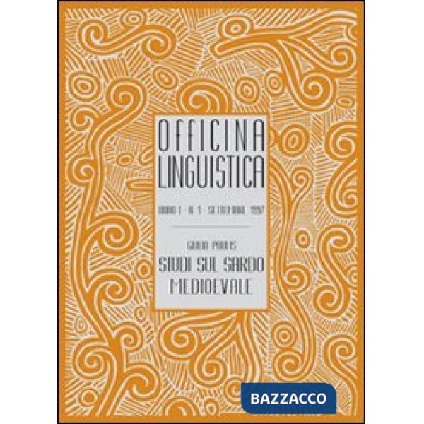 Studi sul sardo medioevale