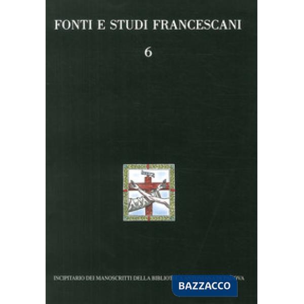 Incipitario dei manoscritti della Biblioteca Antoniana di Padova