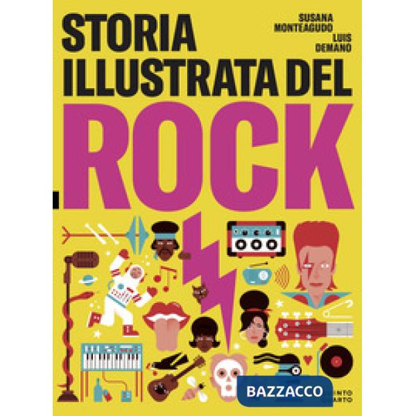Storia illustrata del rock. Ediz. a colori