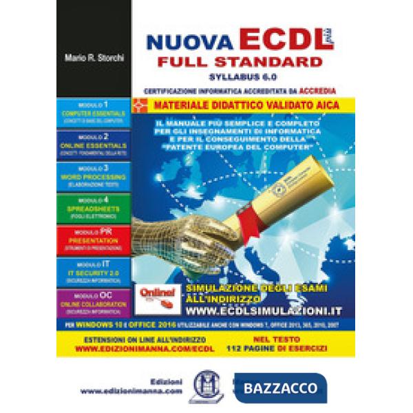 NUOVA ECDL PIU' FULL STANDARD SYLLABUS 6