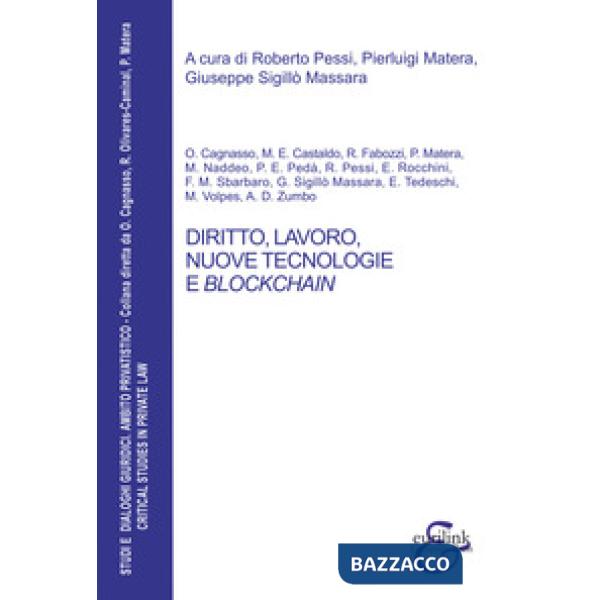 Diritto, lavoro, nuove tecnologie e blockchain