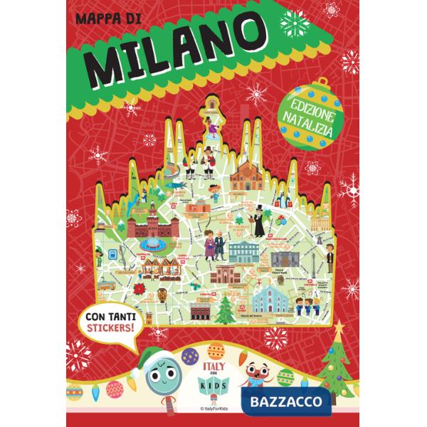 Mappa di Milano illustrata. Ediz. italiana e inglese