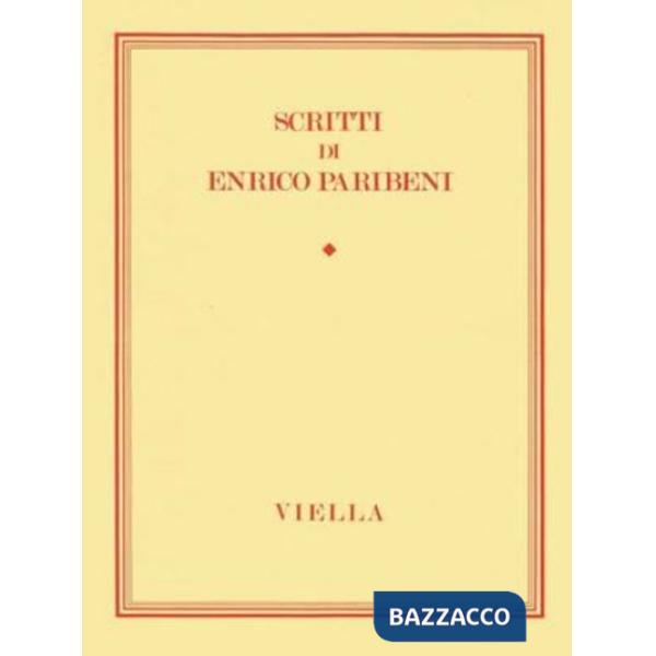 Scritti di Enrico Paribeni