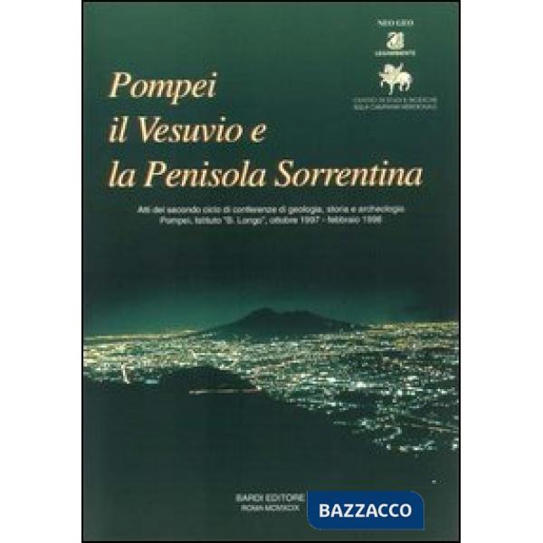 Pompei, il Vesuvio e la penisola sorrentina