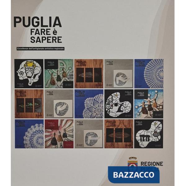 Puglia. Fare è sapere. Eccellenze dell'artigianato artistico regionale. Ediz. italiana e inglese
