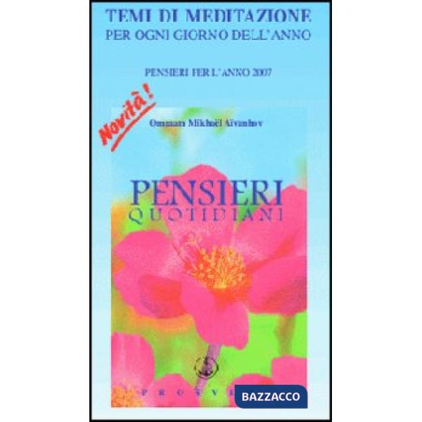 Pensieri quotidiani 2007