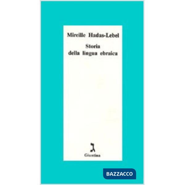 Storia della lingua ebraica