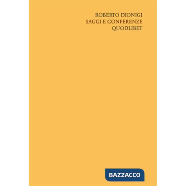 Scritti «filosofici» di Roberto Dionigi. Vol. 3: Nomi forme cose. Intorno al Cratilo di Platone