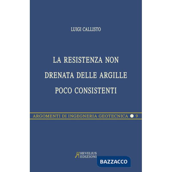 Resistenza non drenata delle argille poco consistenti (La)
