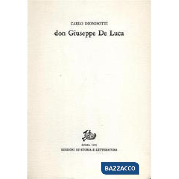 Don Giuseppe De Luca. Ricordi e testimonianze
