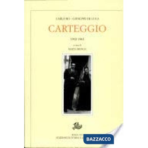 Carteggio (1932-1961)