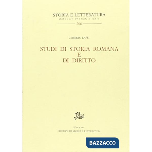 Studi di storia romana e di diritto