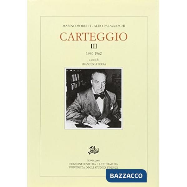 Carteggio (1940-1962)