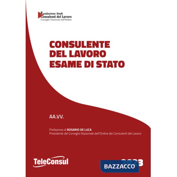 Consulente del lavoro. Esame di Stato
