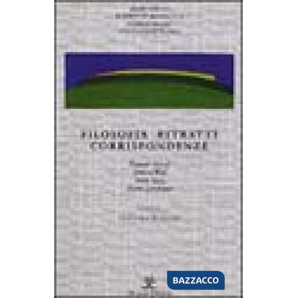 Filosofia ritratti corrispondenze