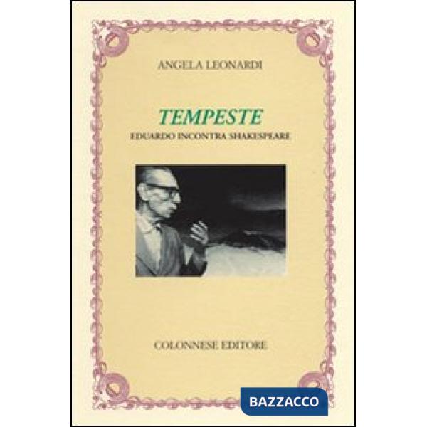 Tempeste. Eduardo incontra Shakespeare