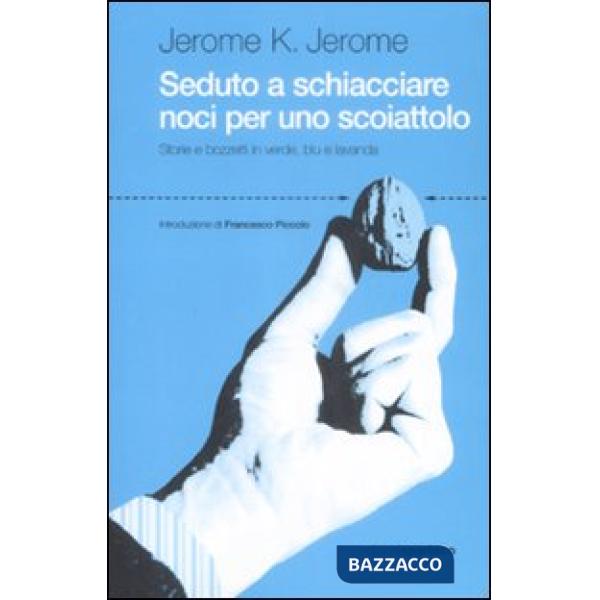 Seduto a schiacciare noci per uno scoiattolo. Storie e bozzetti in verde, blu e lavanda