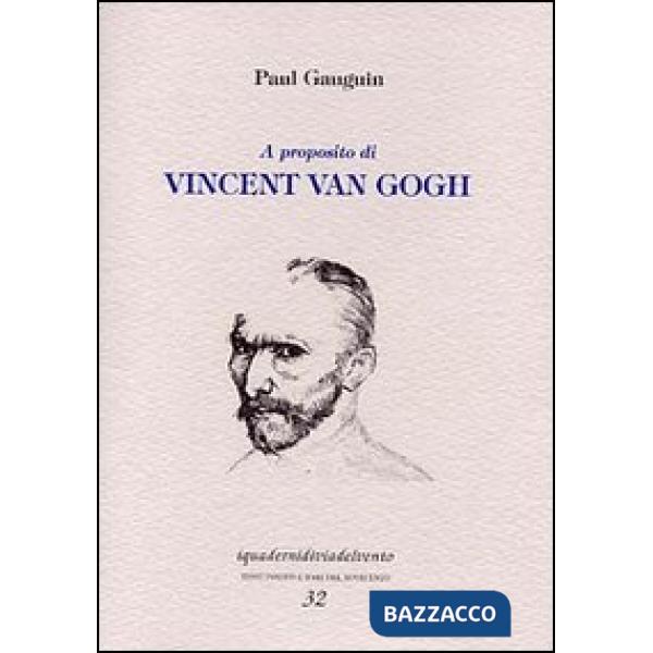 A proposito di Vincent Van Gogh